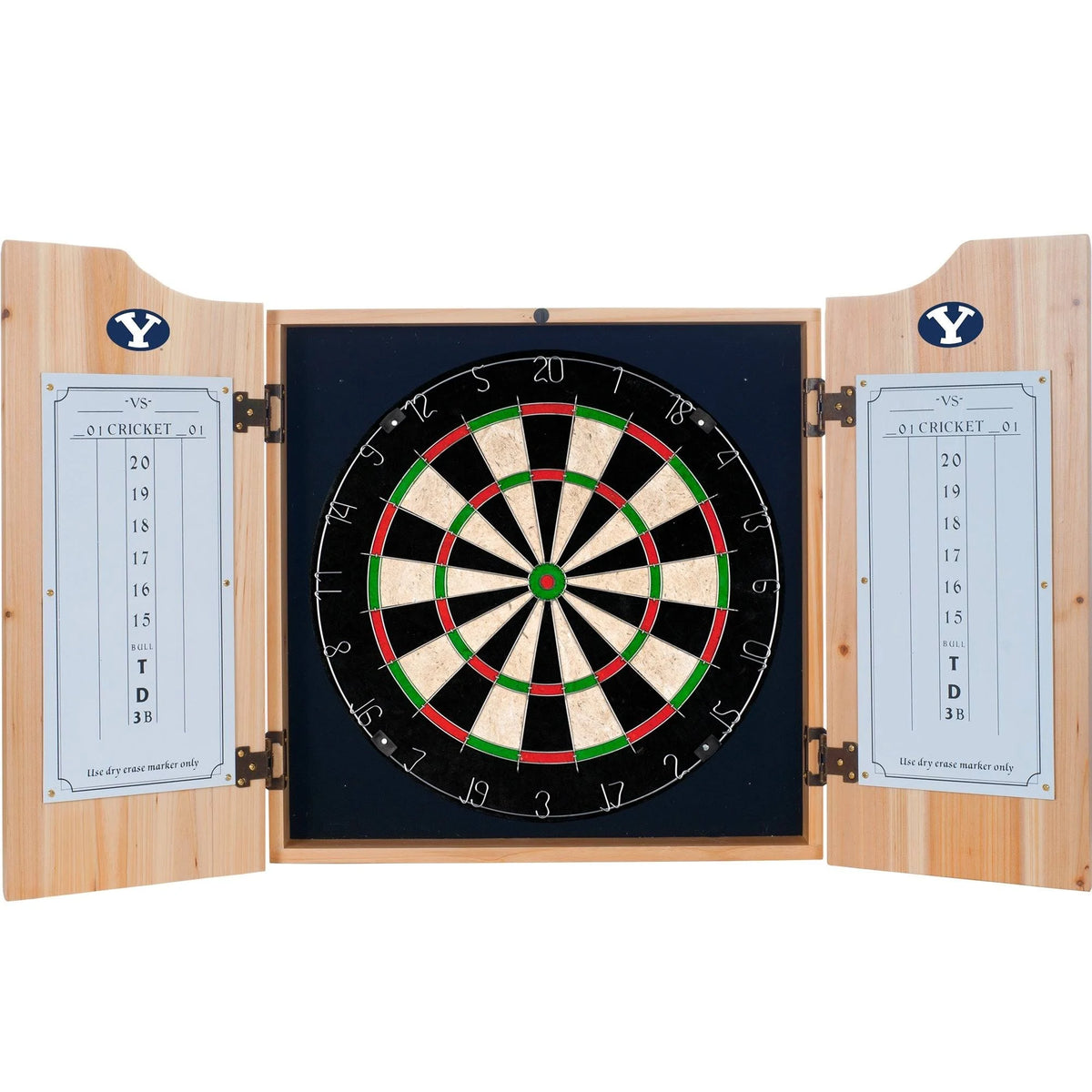 Wood Dart Cabinet Set P79220