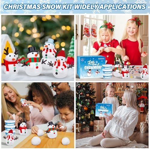 48 Pack Snowman Kit Christmas Crafts DIY Toys Kit Z619
