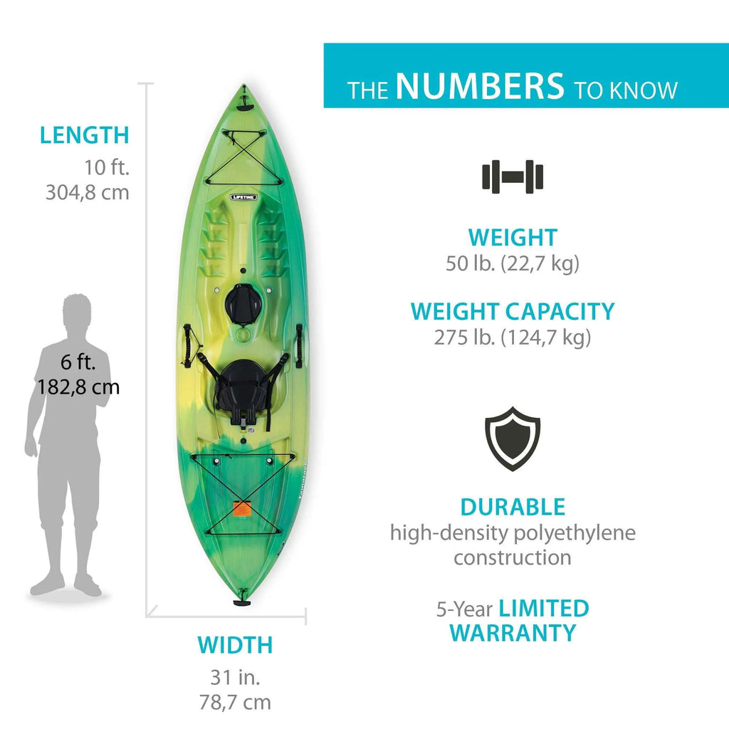 Sit-On-Top Kayak with Paddle U3740