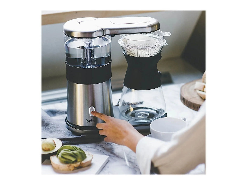 8-Cup Electric Pour Over Coffee Maker Stainless Steel S95380