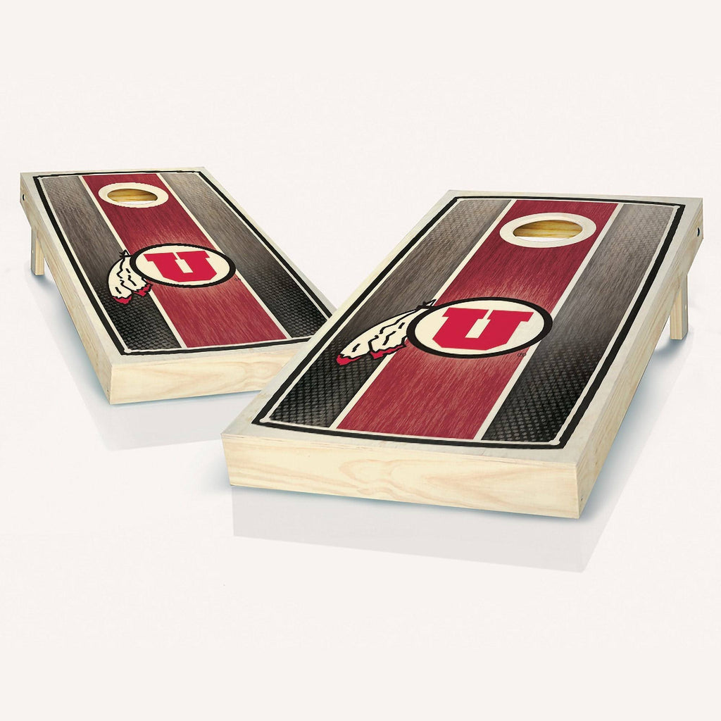 Striped Cornhole Set with 8 Bags Y5971