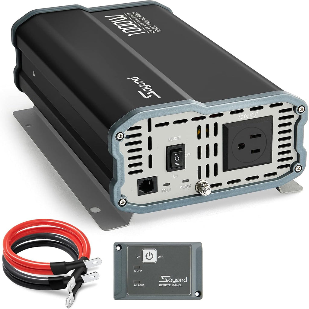 Pure Sine Wave 2000 Watt Power Inverter with Remote Controller M368628