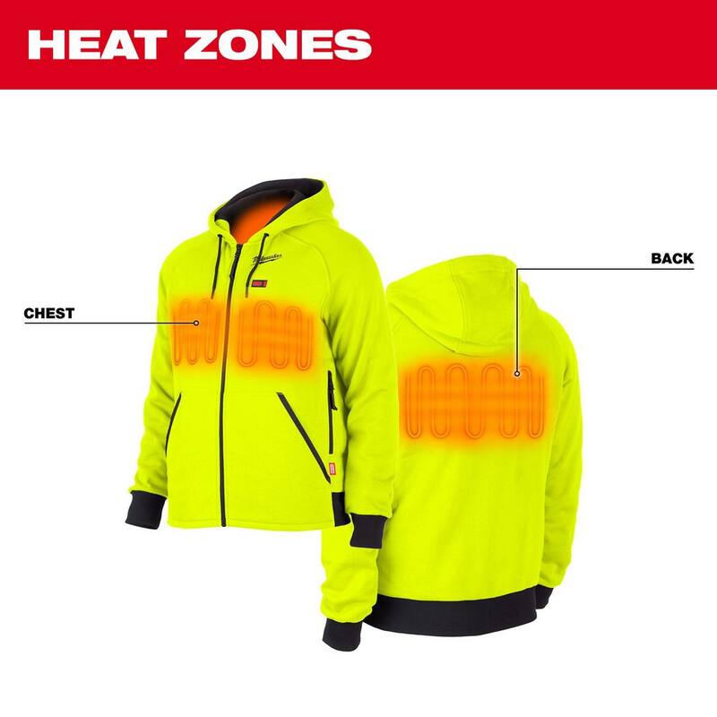 Men's Heated Jacket Hoodie E7950