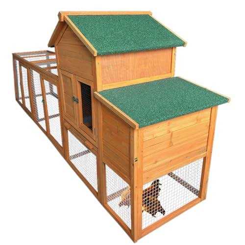 122'' Chicken Coop with Nest Box V72786