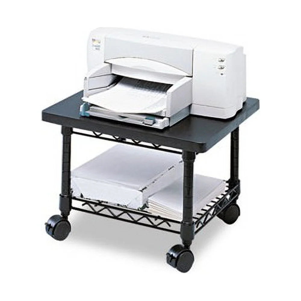 Black One-Shelf Printer Stand H84866