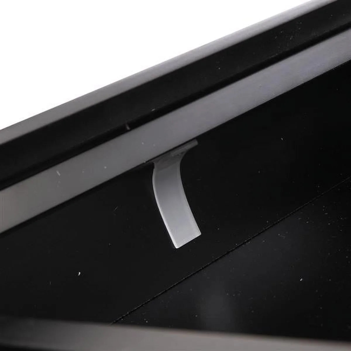 Black Solid Wood Coffee Table U7792