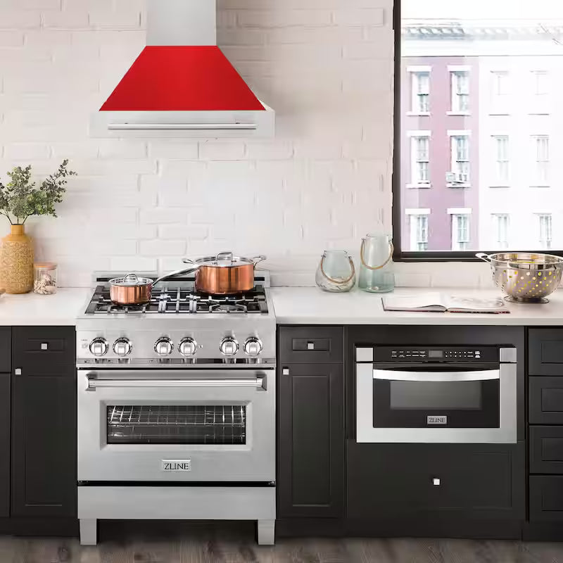 30 in. 400 CFM Ducted Wall Mount Range Hood Q43030