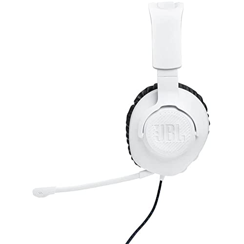 Wired Over-Ear Gaming Headset with Detachable Mic, White D870980