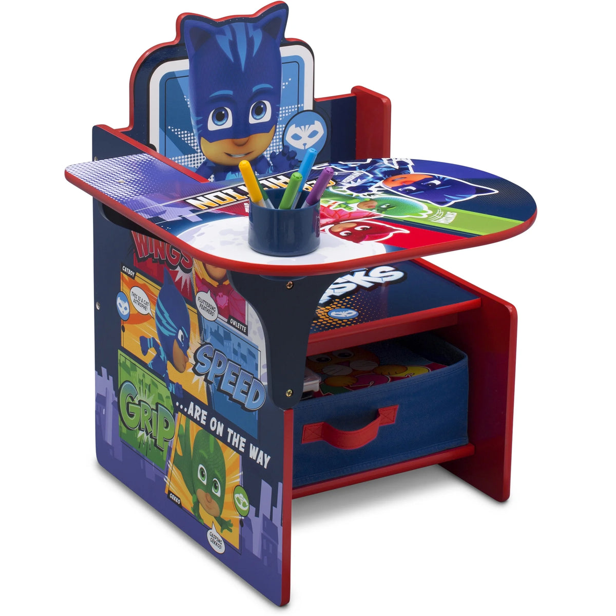 Chair Desk with Storage Bin V778