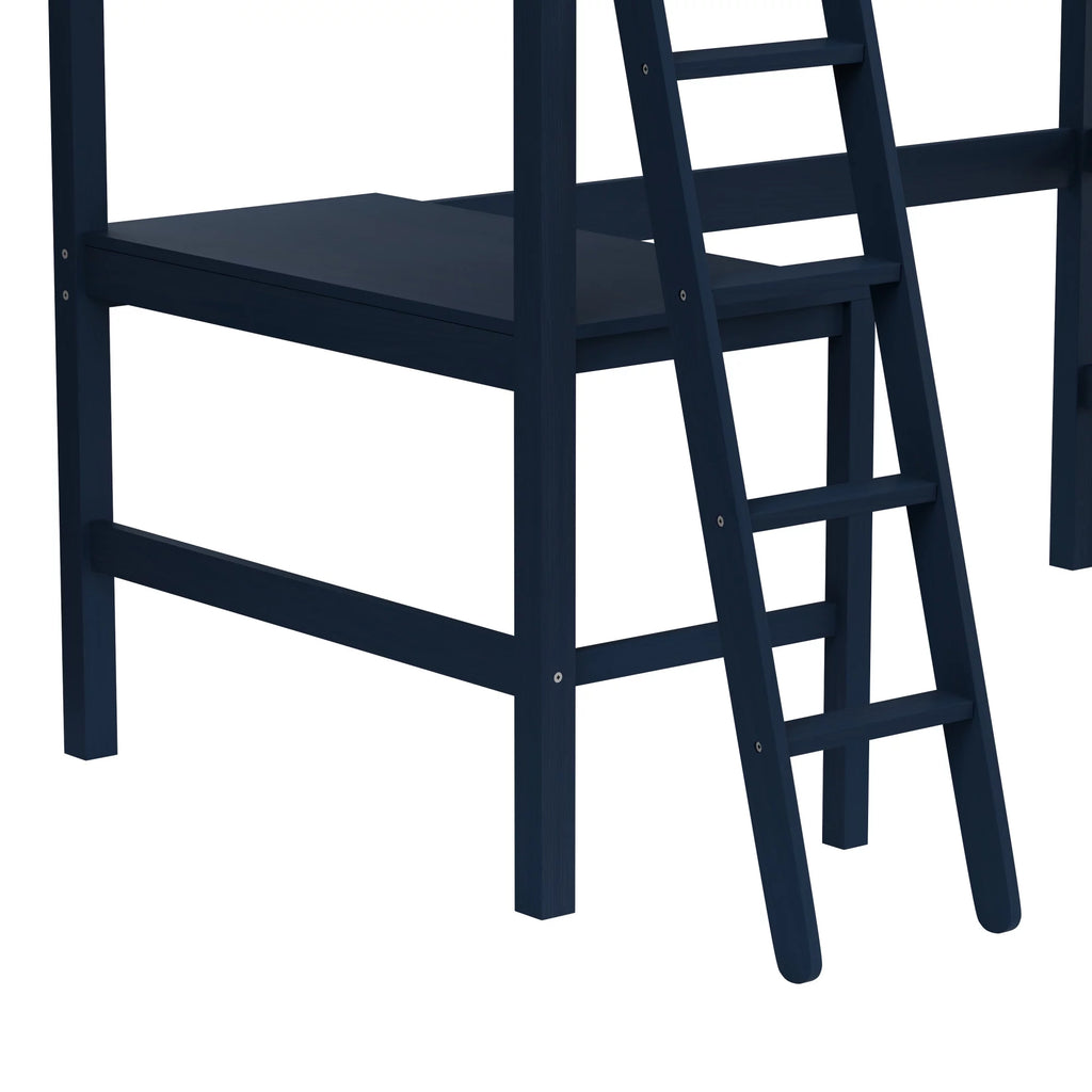 Twin Loft Bed with Desk U1970