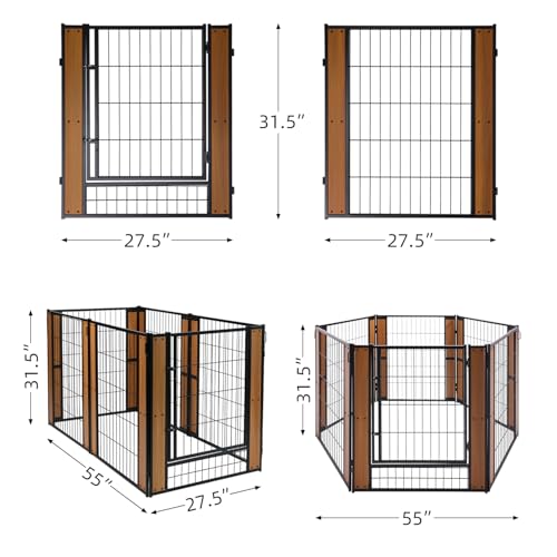 Heavy Duty 32 Inch Dog Playpen A23065