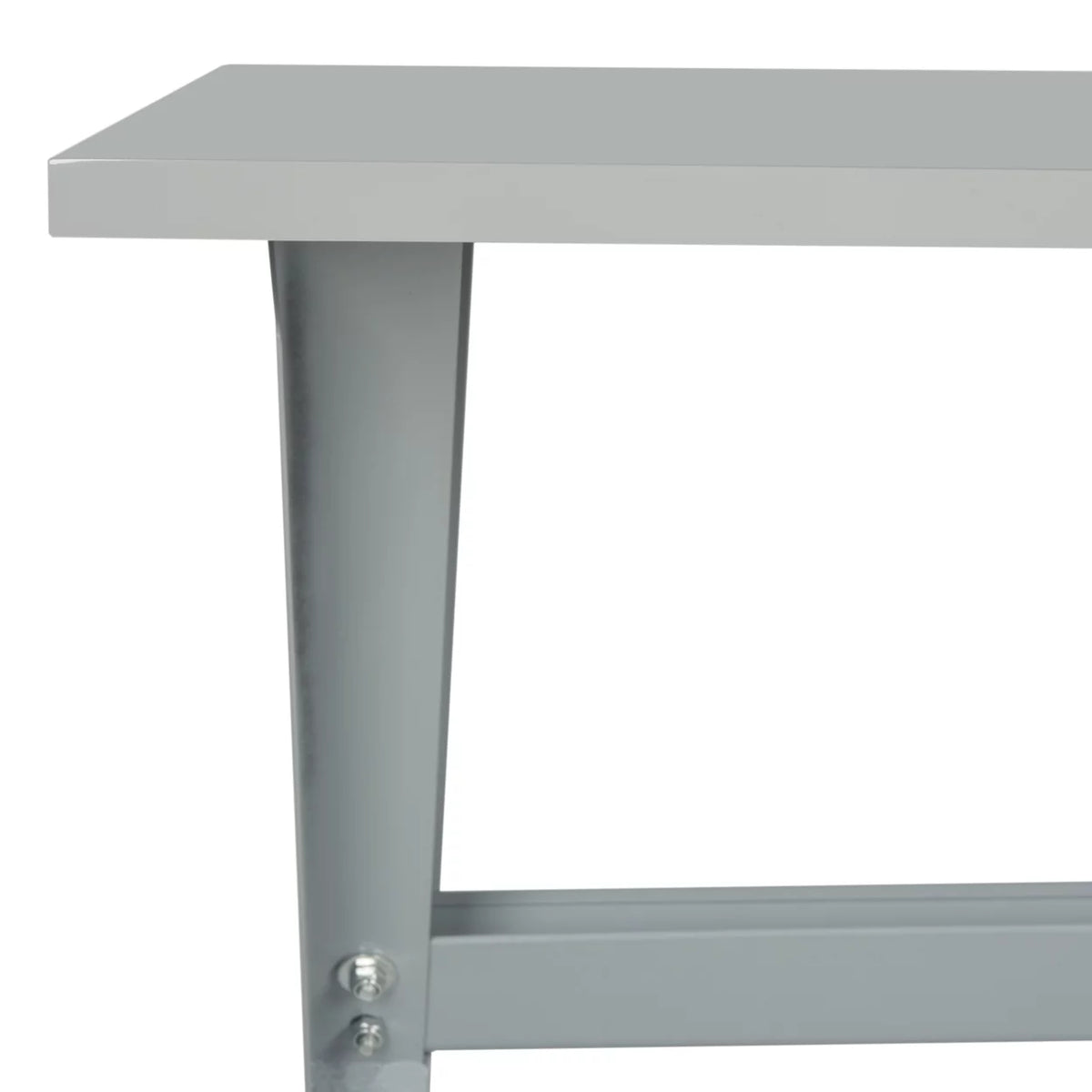 Grey Cross Leg Writing Desk Z18994