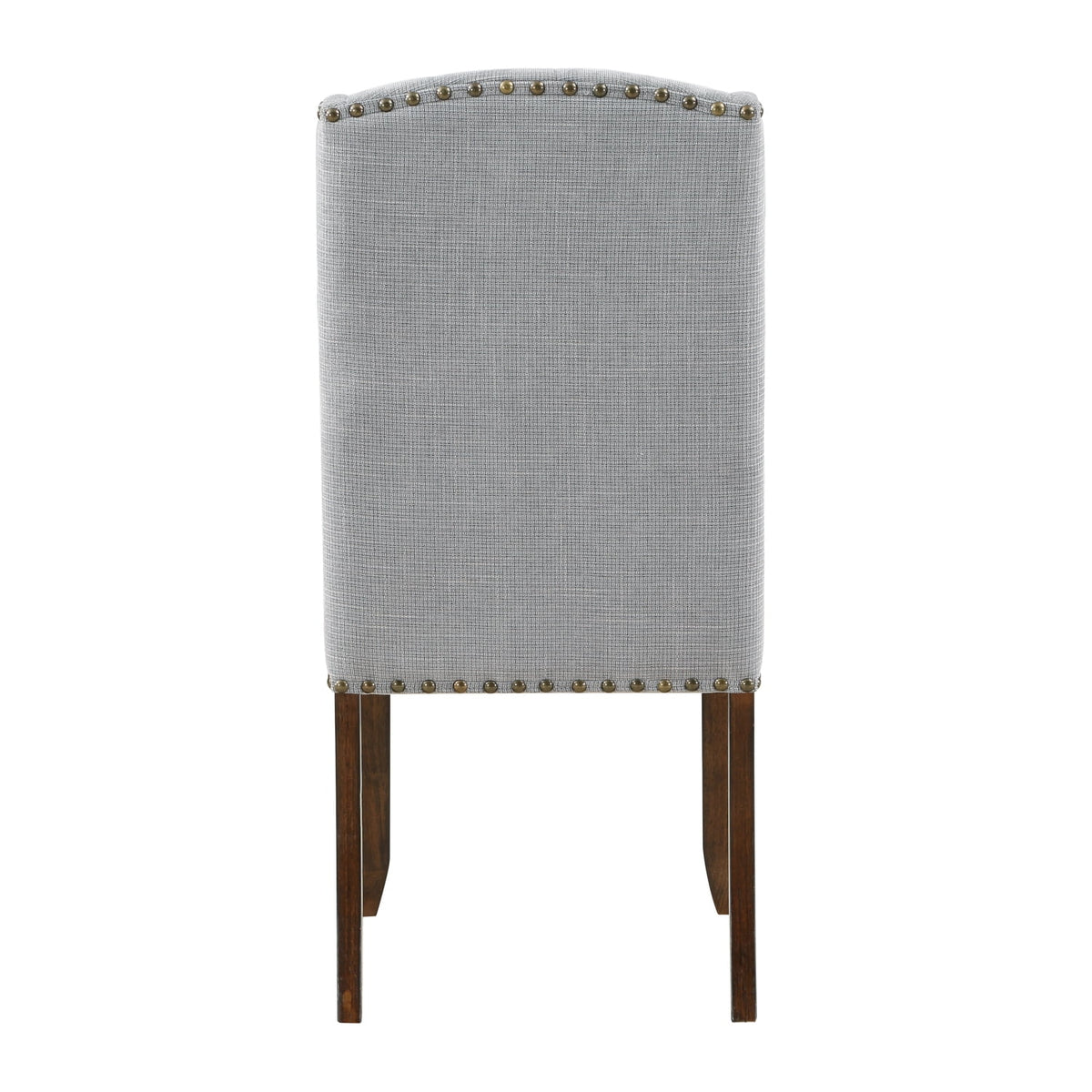 Brown and Grey Traditional Accent Dining Chair Set of Two T910488