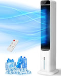 White 3-in-1 Evaporative Air Cooler Portable Tower Cooling Fan W481