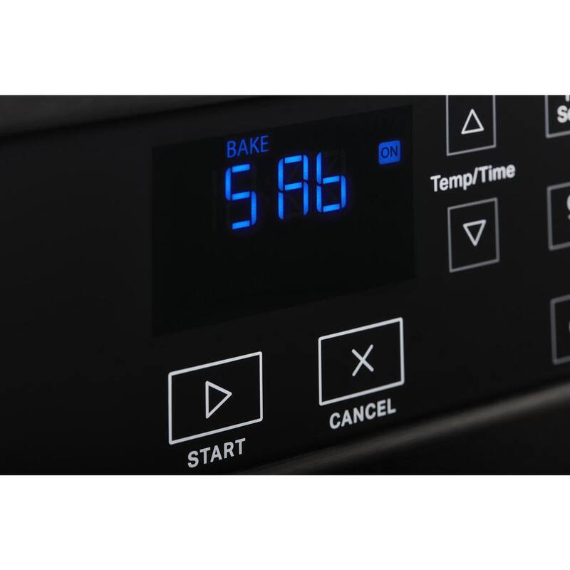 4-Burner Freestanding Gas Range in Black B762413