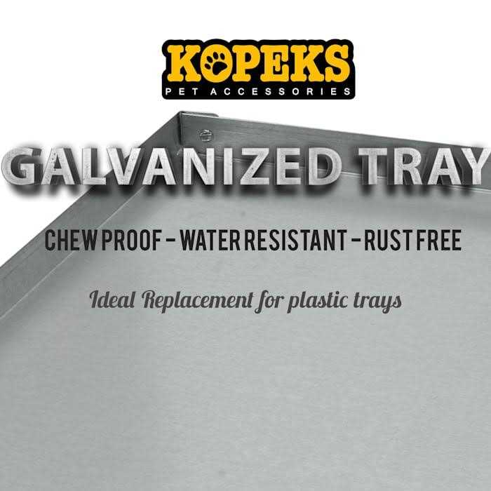 Galvanized Metal Tray Y67260