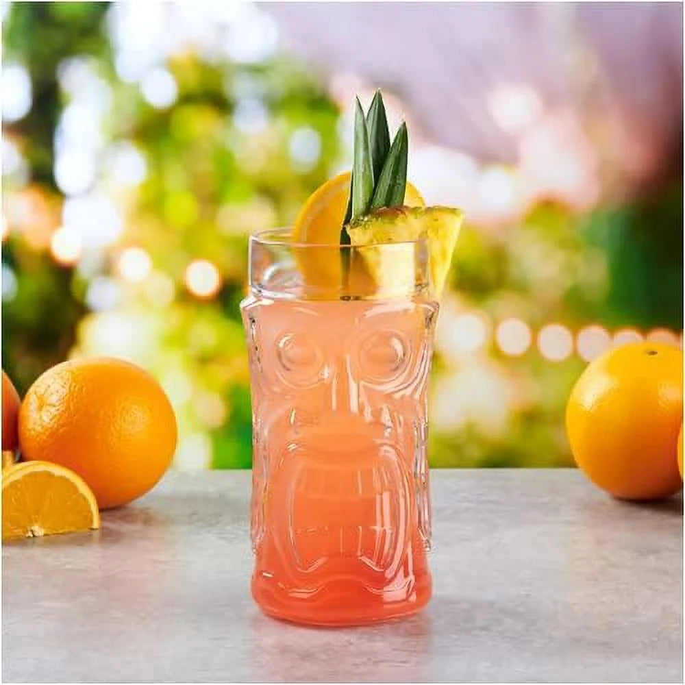 16 Oz Clear Glass, 24 Per Case J189