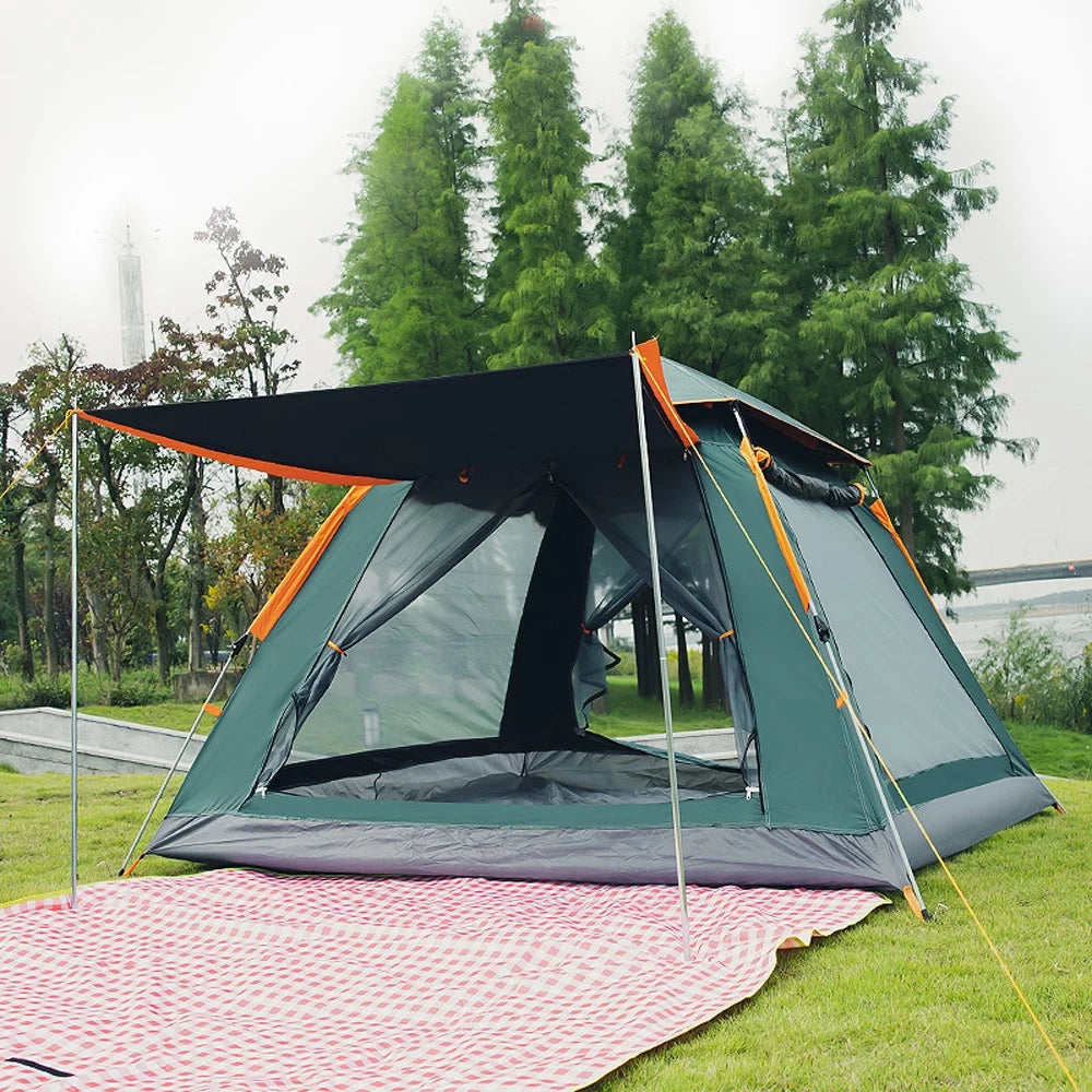 Waterproof Windproof Dome Camping Tent 5 People Q3798