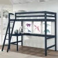 Twin Loft Bed with Desk U1970