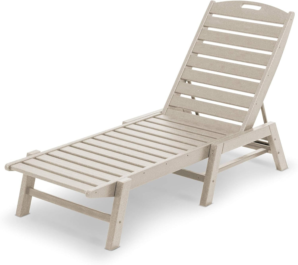 Teak Stackable Chaise Z747