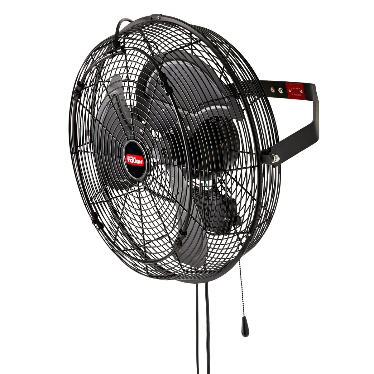 18 inch Black Outdoor Wall Mounted Fan with Misting Kit G343