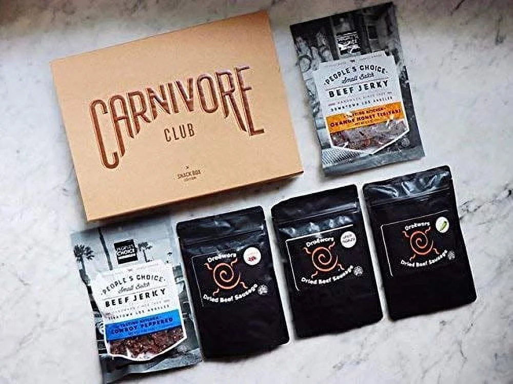 Beef Jerky and Meat Sticks Sampler R869