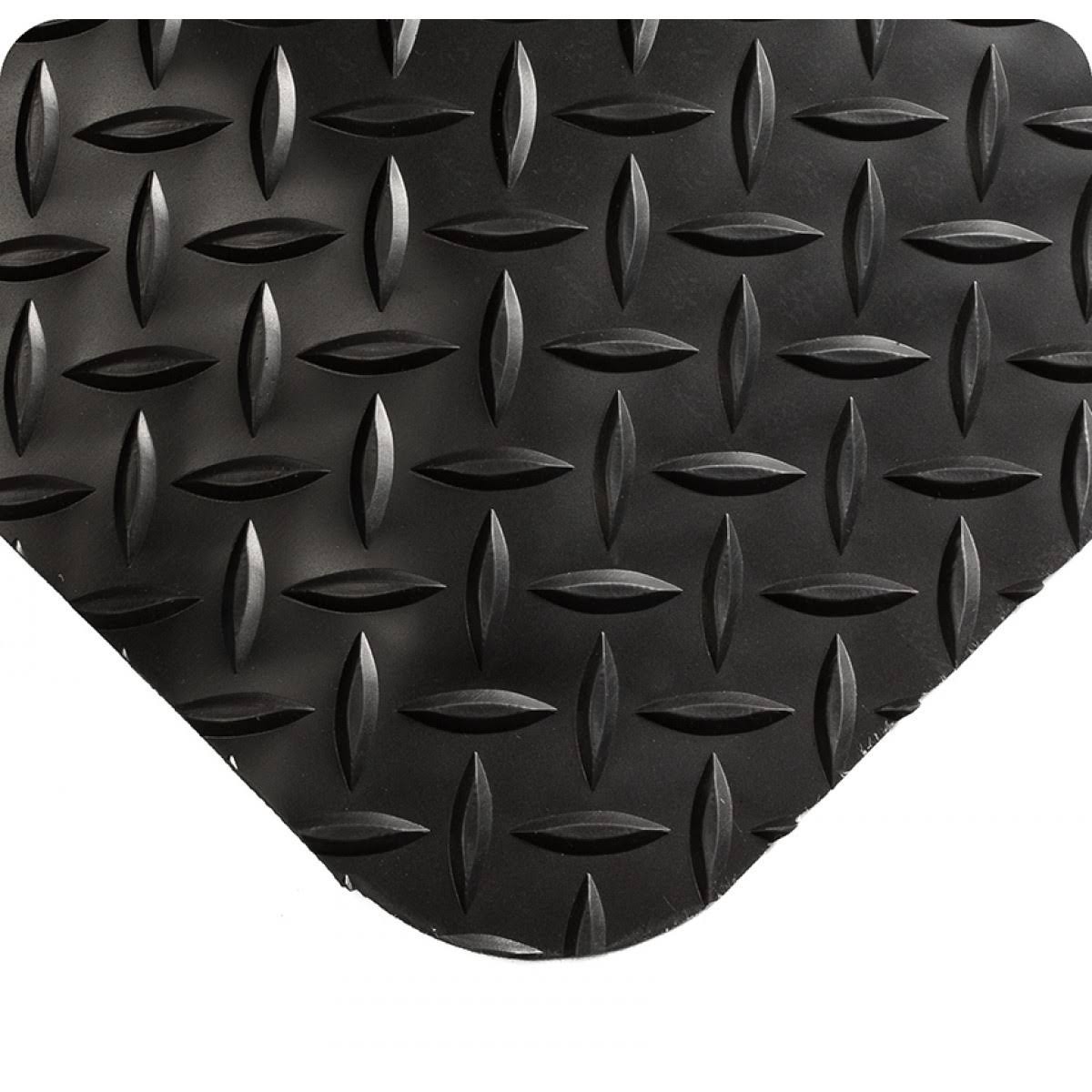 Black 3Ft. x 5ft. Antifatigue Mat Y466