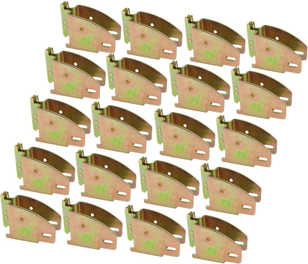 20 Pack E-Track Wood Beam End Socket Brackets O467819