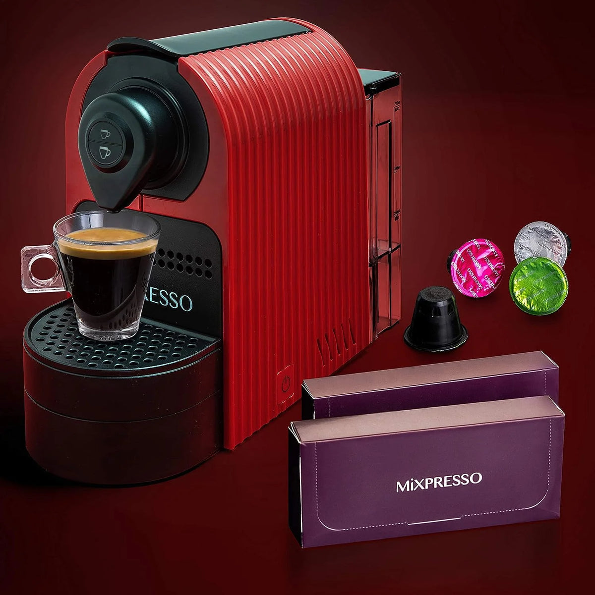 Espresso Machine for Nespresso Capsules 27 Oz Blue H2763