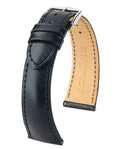 Black Leather Watch Strap P6361