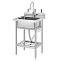 Stainless Steel Utility Sink with Faucet Y9867