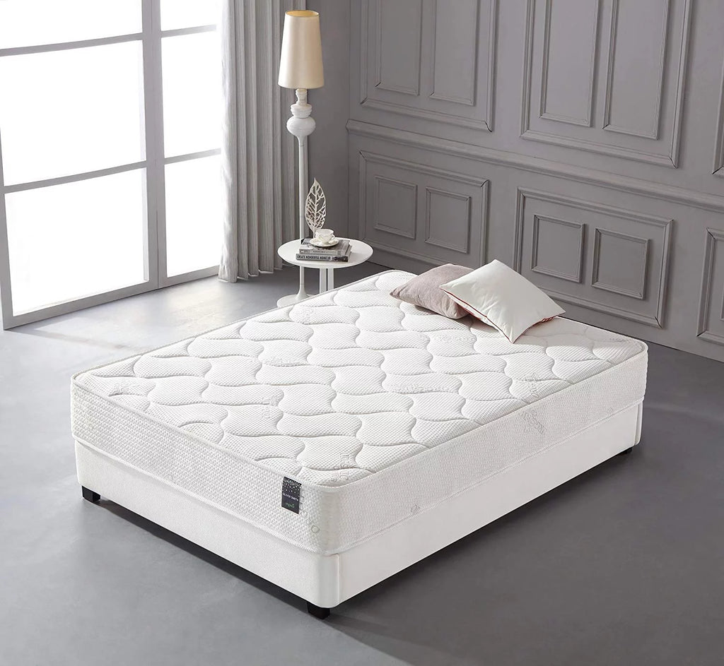 Organic Cotton 10" Spring & Foam Hybrid Mattress C957258