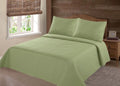 Sage Quilt Set Twin Size with Pillow Case Y617