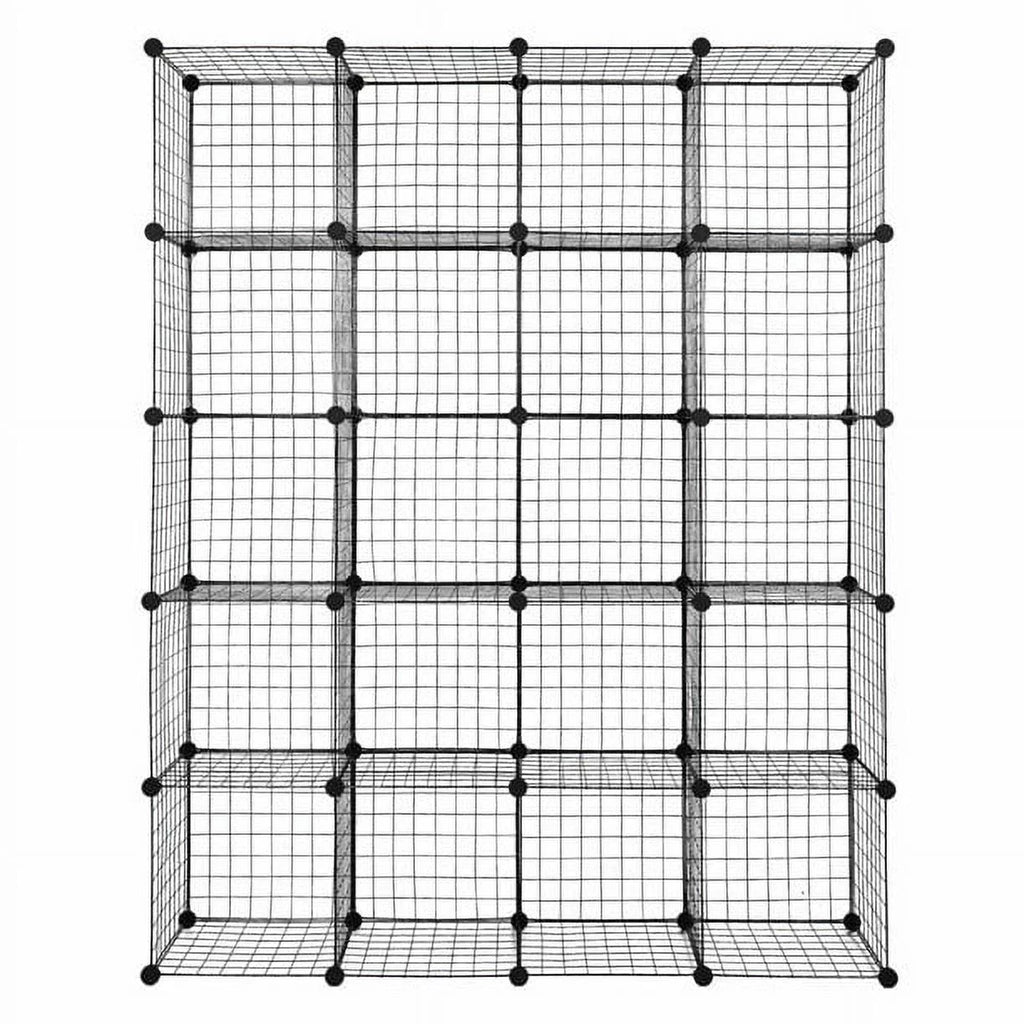 20-Cube Wire Cube Storage Organizer Shelves V672976