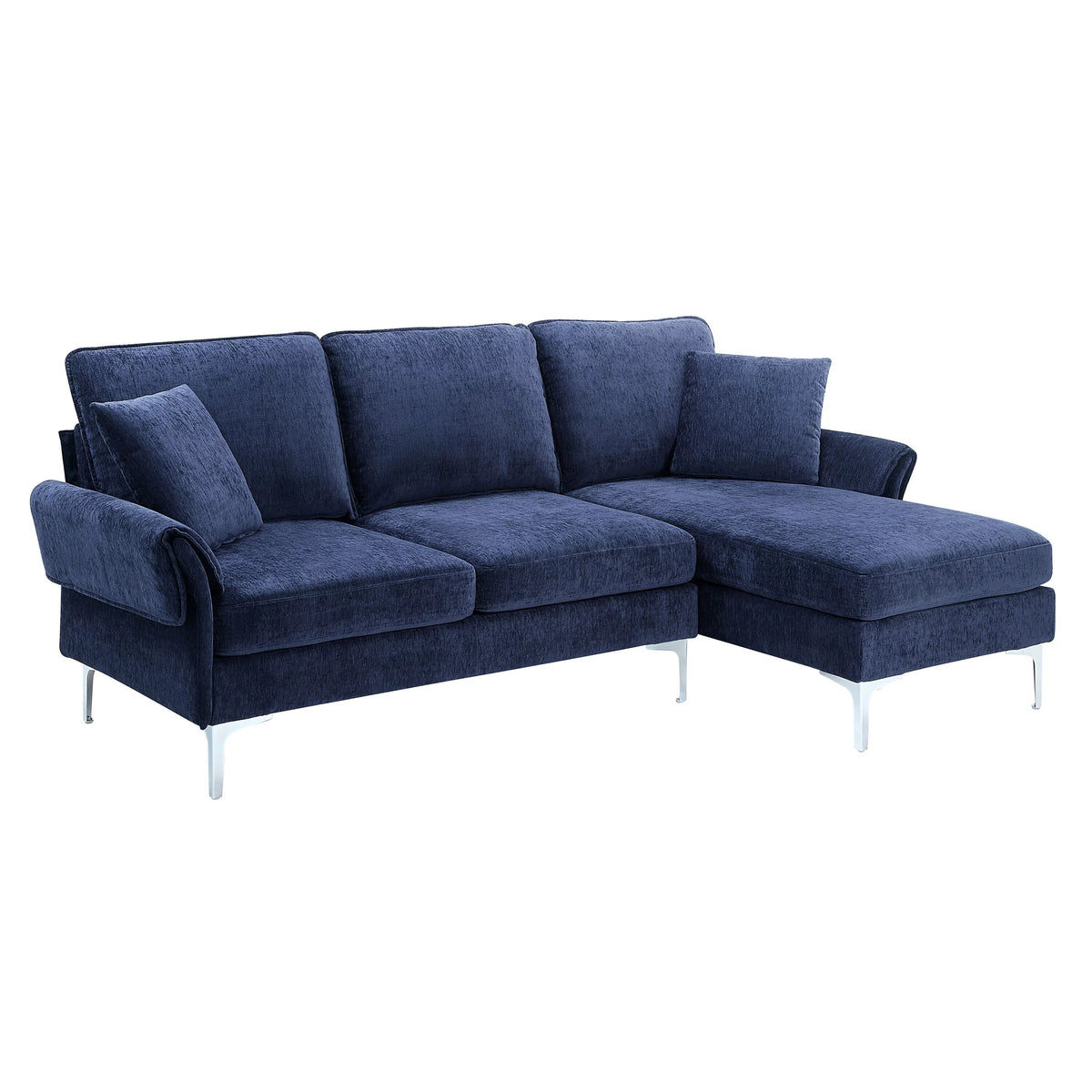 Chenille Padded Sectional C857