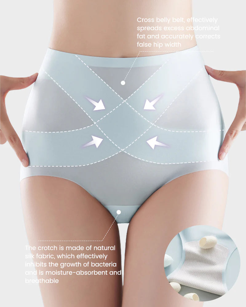 Seamless High-Waist Tummy Control Panties 4 Pack E382725