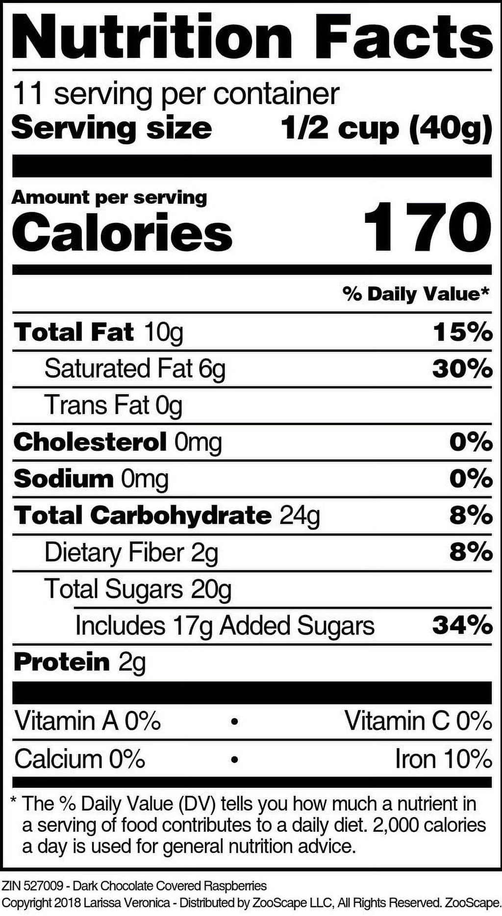 Dark Chocolate Covered Raspberries 16 oz 3-Pack V745754