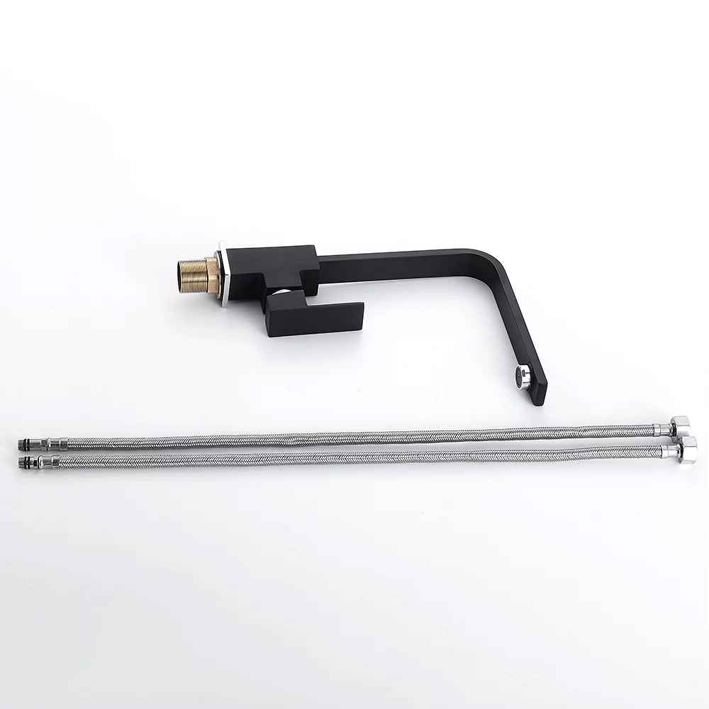 Black Chrome Kitchen Mixer Tap Z7335