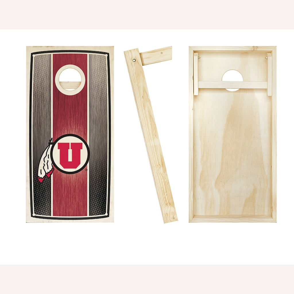 Striped Cornhole Set with 8 Bags Y5971