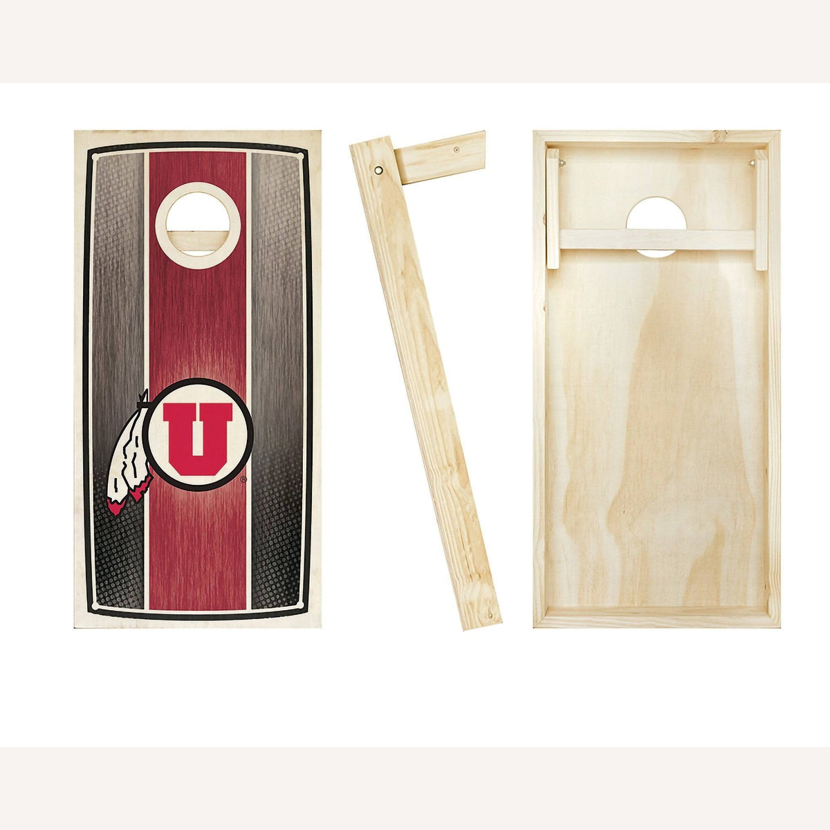 Striped Cornhole Set with 8 Bags Y5971