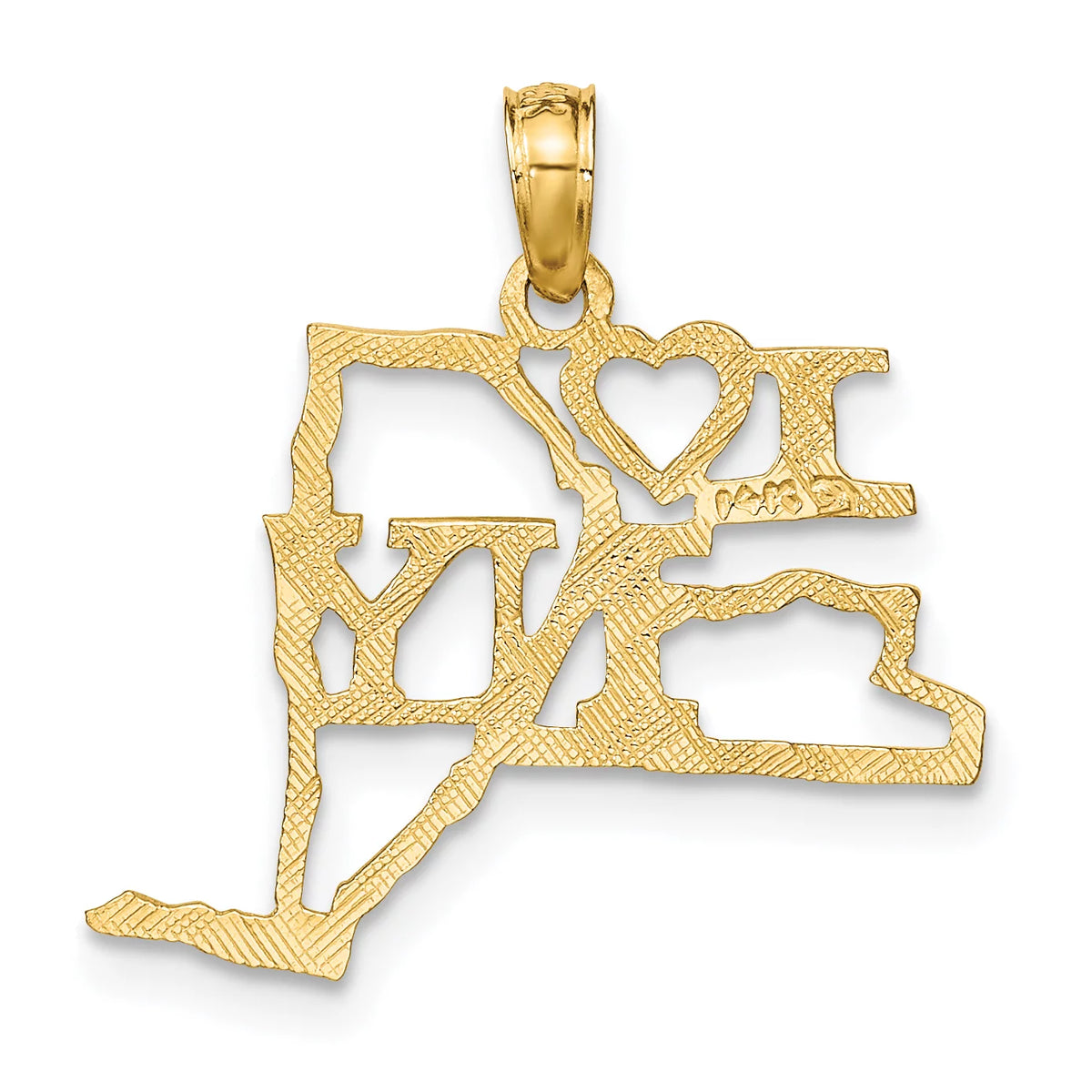 10K Yellow Gold Pendant Charm N38353
