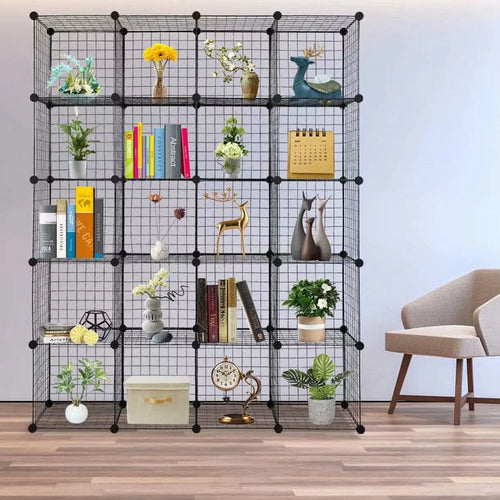 20-Cube Wire Cube Storage Organizer Shelves V672976