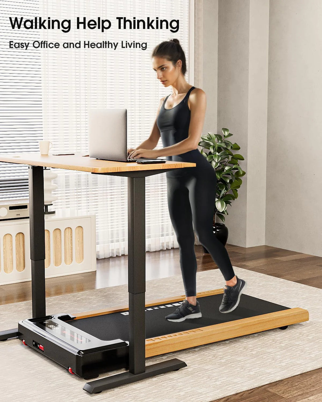 Under Desk Treadmill with Remote Control H490701