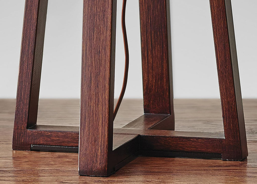Walnut Birch Wood Floor Lamp W210
