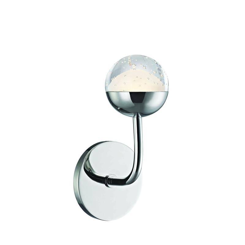 Aged Brass LED Bath Light F73072