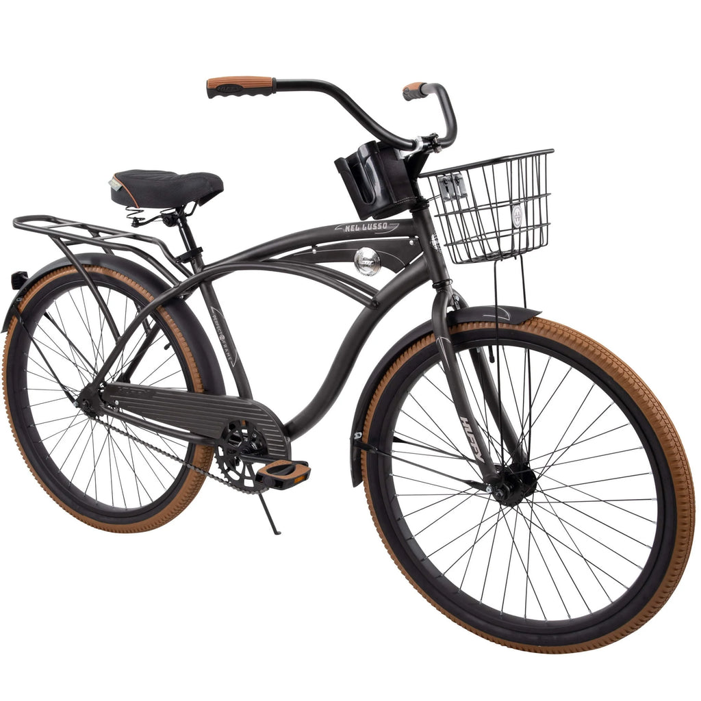 26 Inch Matte Black Cruiser Bike U36200