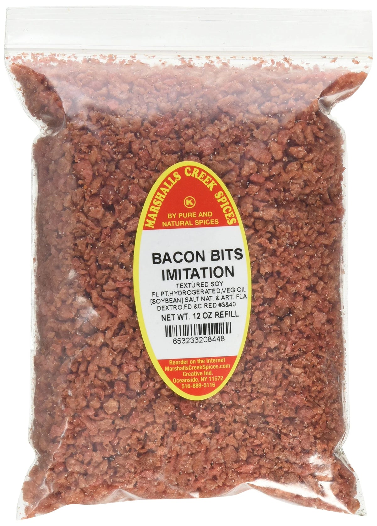 Kosher Bacon Bits Refill, 12 Ounce V50651