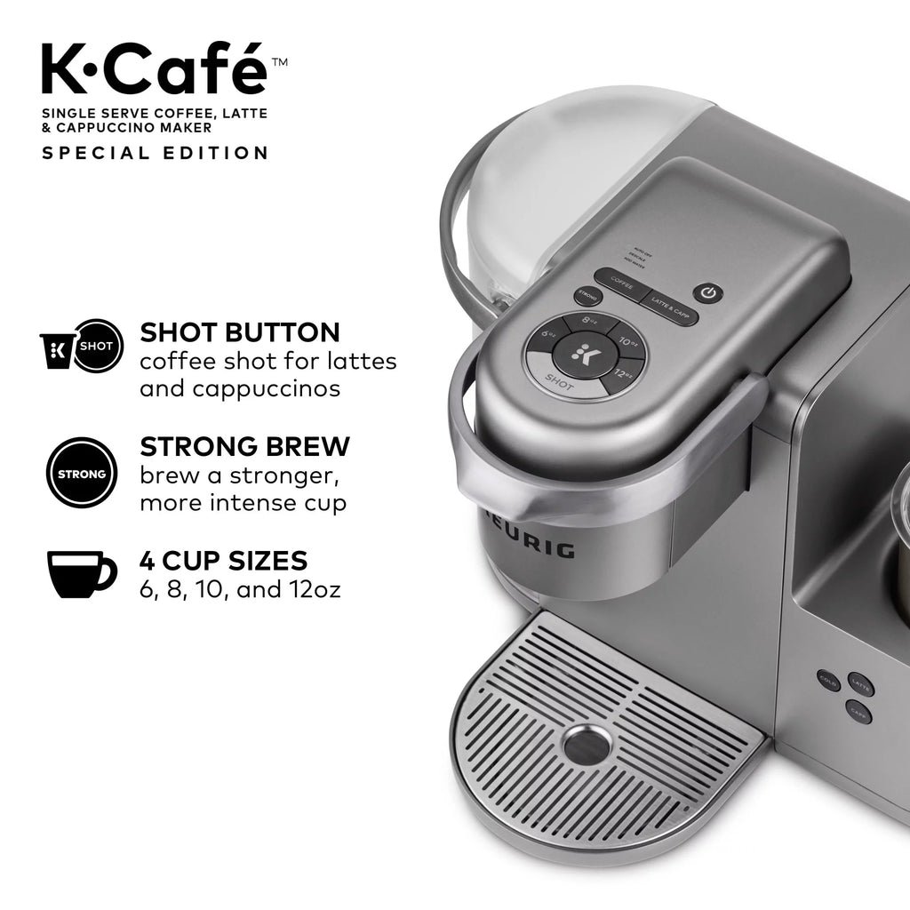 Single Serve K-Cup Pod Coffee, Latte and Cappuccino Maker T81915