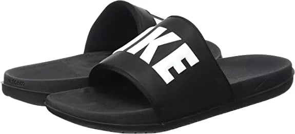 Men's Slide Black/White C539