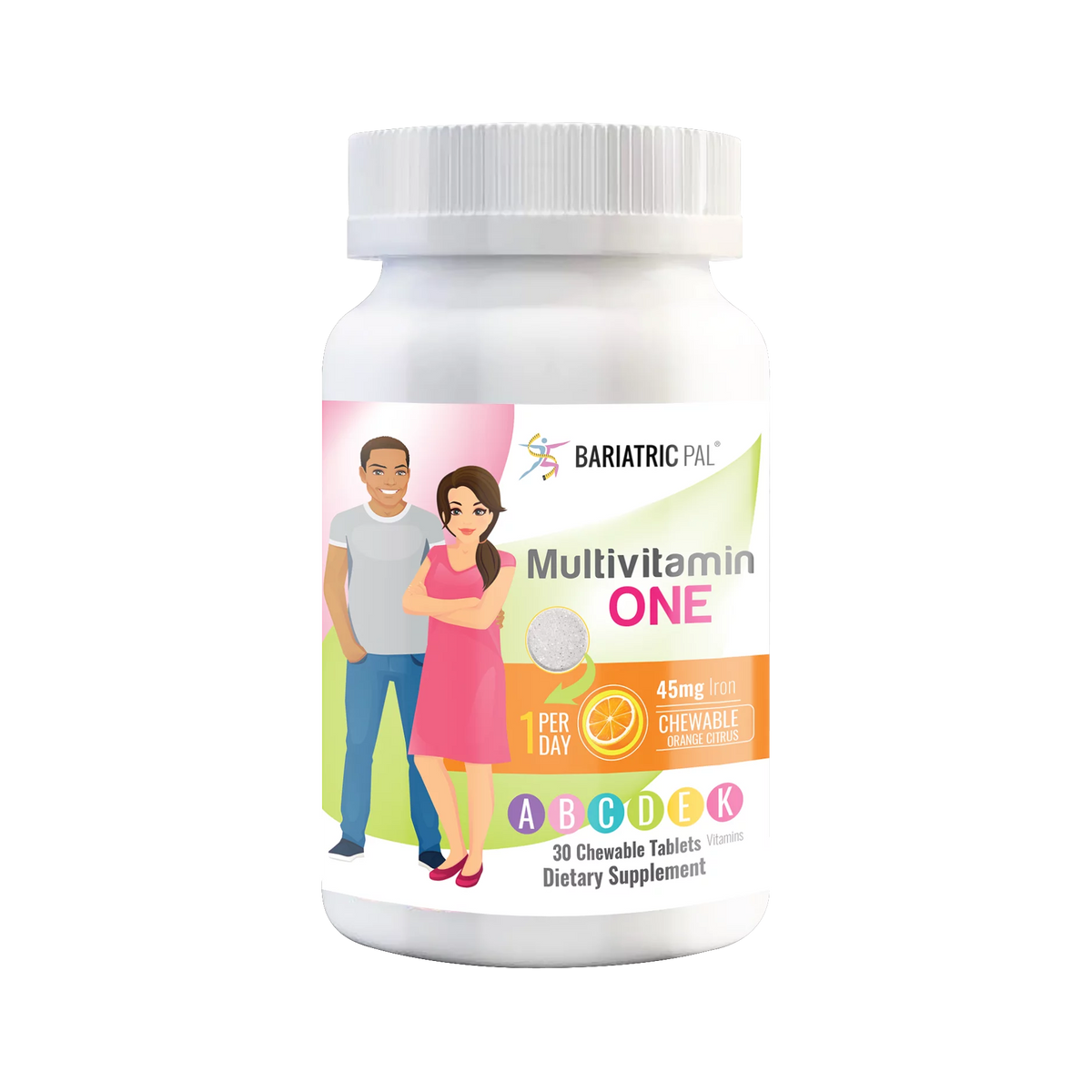 Bariatric Multivitamin Chewable Tablets with Calcium Citrate and D3 J740823
